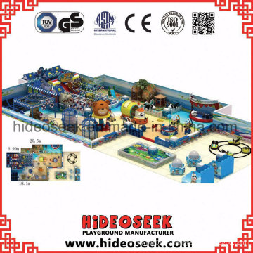 Ocean Theme Soft Indoor Playground Center para Crianças